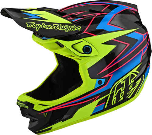 ＼全品2500円OFF★20時～4H限定／TROY LEE DESIGNS トロイリーデザイン D4 MIPS Carbon Volt Downhill Helmet ダウンヒルヘルメット 自転車 MTB XC BMX マウンテンバイク ロード クロスカントリー おすすめ (AMACLUB)