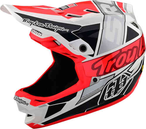 ＼全品2500円OFF★20時～4H限定／TROY LEE DESIGNS トロイリーデザイン D4 Composite SRAM Downhill Helmet ダウンヒルヘルメット自転車用ヘルメット MTB XC BMX マウンテンバイク ロード クロスカントリーにも (AMACLUB)