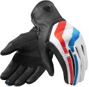 \全品P5倍★7/18(金)限定/【3XLまで】Revit レビット Redhill red/blue Gloves ライディンググローブ バイクグローブ 手袋 ライダー バイク オートバイ レーシング ツーリングにも タッチスクリーン 大きいサイズあり おすすめ (AMACLUB)