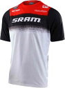 類い稀なるデザインセンスを持つ Troy Lee (トロイリー) の 自転車ジャージ Lee Designs Skyline Air SRAM Roost Shortsleeve Bicycle Jerseyを「当店しか扱っていないモデル」も含め販売中!※他店で同じモデルの取り扱いがあるかもしれないですが　AMACLUBのみ扱いカラーや当店のみ扱いサイズがありますので是非ご比較ください（人気につき数量限定のため、売切れ次第終了とさせていただきます)※商品ページ下部「よくある質問」以下を必ずお読みください 商品名 Troy Lee Designs Skyline Air SRAM Roost Shortsleeve Bicycle Jersey 特徴 ジャージ●SKYLINE ジャージの AIR バージョンの通気性のあるメッシュ生地は、ほこりや汚れを侵入させることなく優れた空気循環を提供します。●吸湿性と速乾性●反射性 TLD Peace ロゴ付きの新しいコンパクトなバックポケット●バックポケットにメガネ拭きクロスを隠しましたショーツ Troy Lee Designs Skyline Air Shell Bicycle Shorts●ストレッチ素材で動きやすさ抜群。●大腿部前面にメッシュ幅の広いメッシュ素材を採用し、耐摩耗性を維持しながら優れた通気性を実現します。●シェル専用モデル（別売りのTLD AIR COMPライナーインナーパンツと組み合わせ可能）●ベルクロ付きのフラット TLD スナップ ファスナーにより、体積を増やすことなくしっかりと閉じることができます。●改良された2ウェイストレッチシートインサートにより、新しく改良されたフィット感。●ストレッチインサートには通気性のあるメッシュ素材も使用されており、冷却効果が向上しています。●フラットなジッパー付きエンドカバー付きのジッパー付きポケット 2 つ。●スリムな TLD エンボス加工のベルクロウエスト調整要素により、快適なフィット感の調整が可能です。●内側のシリコンウエストバンドがショーツのずり落ちを防ぎます。●Bluesign の特徴　　●説明はメーカーからのものです 2023.10現在