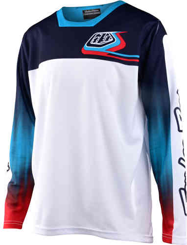 【子供用】TROY LEE DESIGNS Sprint Jet Fuel Youth Bicycle Jersey 自転車ジャージ パンツ 上下セット 自転車ウェア ロードバイク マウンテンバイク MTB サイクリング にも おすすめ (AMACLUB)