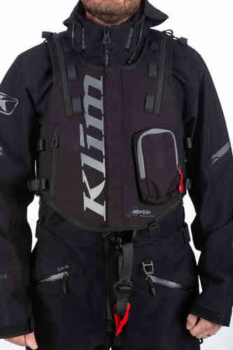 Klim クライム Atlas 14 Avalanche Airbag Vest with Backpack エアバッグベスト バックパック付き ライディングベスト ライダー バイク ウインタースポーツ にも おすすめ (AMACLUB)