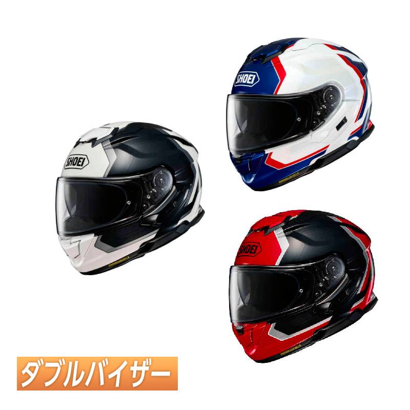 【ダブルバイザー】Shoei ショウエイ GT-Air 3 Realm Helmet フルフェイスヘルメット ライダー バイク レーシング ツーリングにも かっこいい おすすめ (AMACLUB)