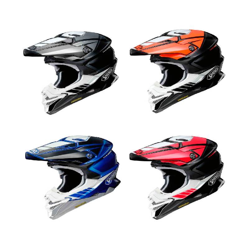 Shoei ショウエイ VFX-WR 06 Jammer Motocross Helmet オフロードヘルメット モトクロスヘルメット ライダー バイク かっこいい おすすめ (AMACLUB)