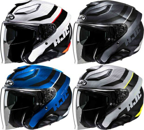 HJC エイチジェイシー F31 Naby Jet Helmet ジェットヘルメット オープンフェイスヘルメット サンバイザー ライダー バイク ツーリングにも かっこいい おすすめ (AMACLUB)