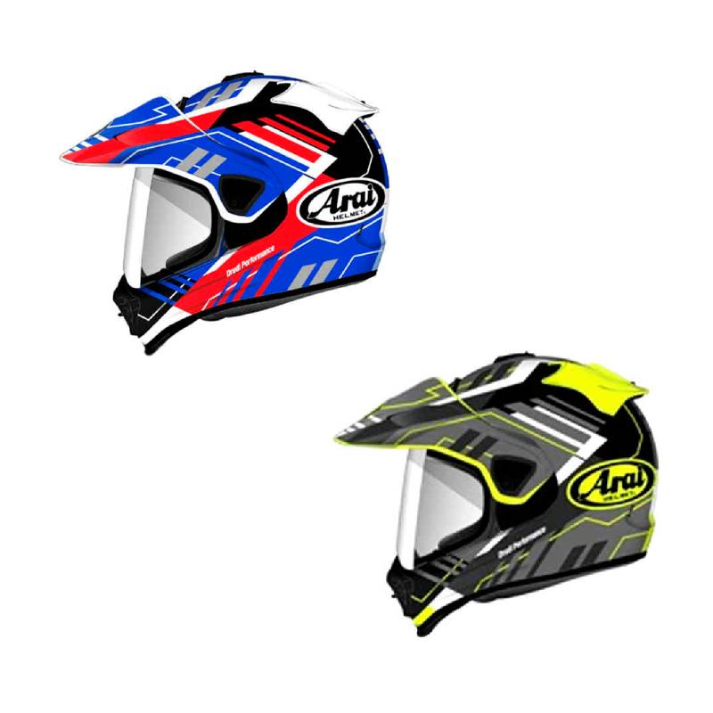 Arai アライ Tour-X5 Trail Motocross Helmet シールド付きオフロードヘルメット アドベンチャーモトクロスヘルメット ライダー バイク ツーリングにも かっこいい おすすめ (AMACLUB)