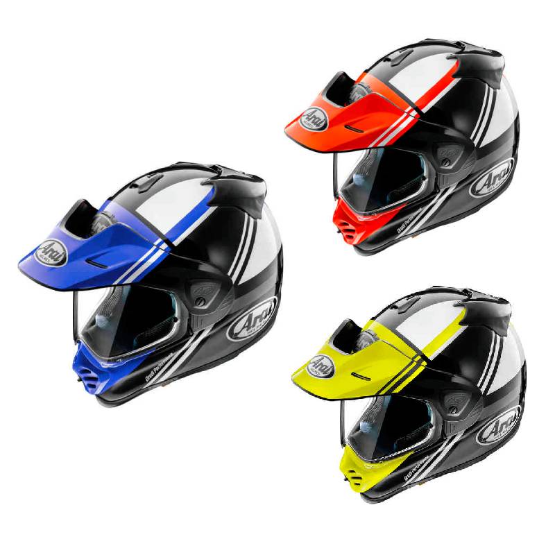 Arai アライ Tour-X5 Cosmic Motocross Helmet シールド付きオフロードヘルメット アドベンチャーモトクロスヘルメット ライダー バイク ツーリングにも かっこいい おすすめ (AMACLUB)