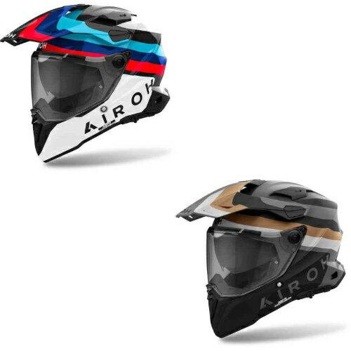 ＼全品P5倍★11/18(火)限定／【3XLまで】Airoh アイロー Commander 2 Doom Motocross Helmet シールド付きヘルメット オフロード モトクロスヘルメット ライダー バイク ツーリングにも かっこいい おすすめ (AMACLUB)