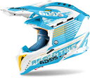 Airoh アイロー Aviator 3 Sixdays Argentina Motocross Helmet オフロードヘルメット モトクロスヘルメット ライダー かっこいい おすすめ (AMACLUB)