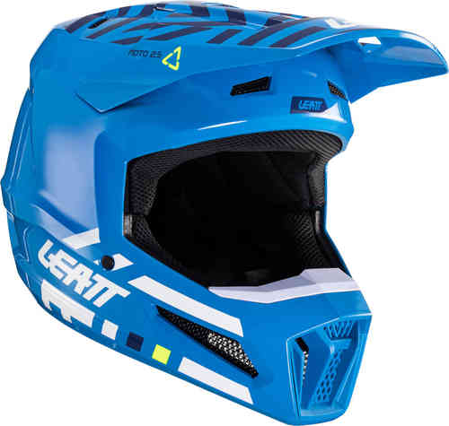 ＼4万以上で5％OFF★最終日／Leatt リアット 2.5 V24 Cyan Motocross Helmet ヘルメット オフロード モトクロスヘルメット ライダー かっこいい おすすめ (AMACLUB)