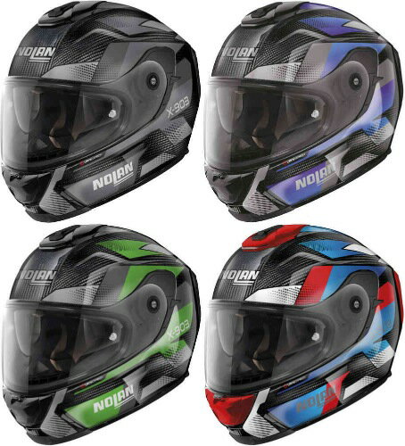 ＼全品1000円クーホン゜★11/11(火)限定／【ダブルバイザー】【3XLまで】Nolan ノーラン X-903 Ultra Carbon Highspeed N-Com Helmet フルフェイスヘルメット ライダー バイク レーシング ツーリングにも 大きいサイズあり おすすめ (AMACLUB)