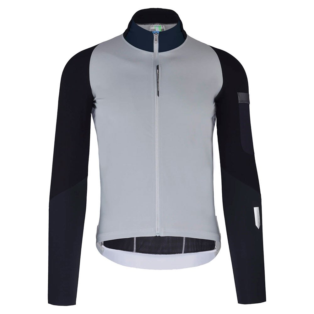 【3XLまで】Q36.5 Hybrid Que X Long Sleeve Jersey サイクリングジャージー ロードバイク 自転車ウェア 長袖 ジップアップ ロードバイク ダウンヒル マウンテンバイク クロスカントリー MTB にも (AMACLUB)