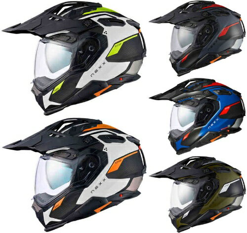 【ダブルバイザー】【3XLまで】Nexx ネックス X.Wed 3 Keyo Carbon 22-06 Helmet フルフェイスヘルメット サンバイザー ライダー バイク ツーリングにも 大きいサイズあり おすすめ (AMACLUB)