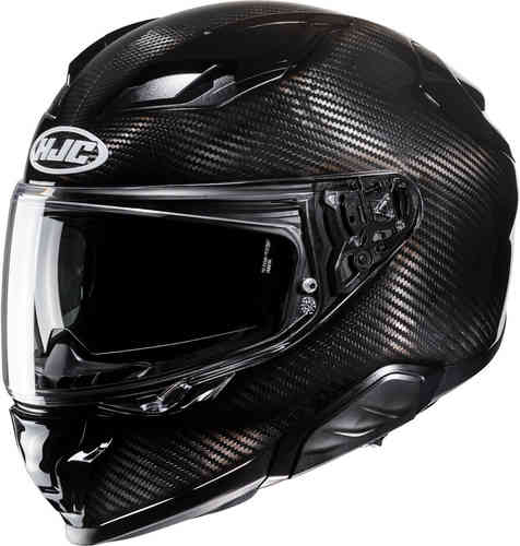 ＼全品P5倍★11/30(日)限定／【カーボン】【ダブルバイザー】HJC エイチジェイシー F71 Carbon Solid Helmet フルフェイスヘルメット ライダー バイク ストリート オンロード レーシング ツーリングにも かっこいい おすすめ (AMACLUB)