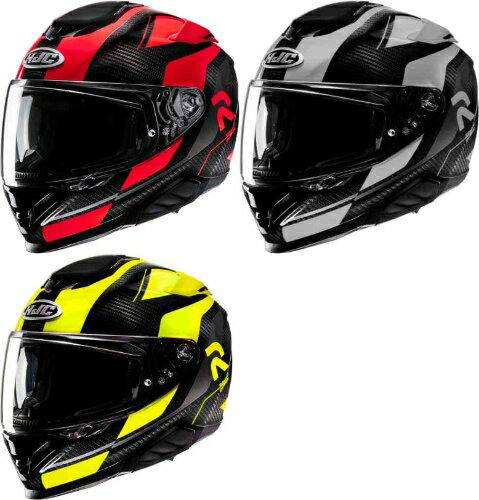 【カーボン】【ダブルバイザー】HJC エイチジェイシー RPHA 71 Carbon Hamil Helmet フルフェイスヘルメット サンバイザー ライダー バイク レーシング ツーリングにも かっこいい おすすめ (AMACLUB)