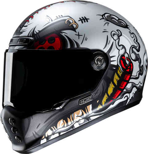 ＼最大41倍 感謝祭★4万以上5％OFF／HJC エイチジェイシー V10 Vatt Helmet フルフェイスヘルメット ライダー バイク ストリート オンロード レーシング ツーリングにも かっこいい おすすめ (AMACLUB)