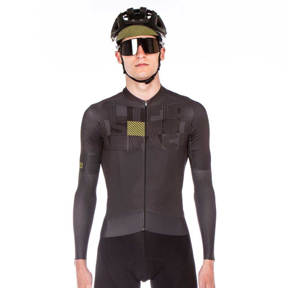 ＼全品P5倍★6/18(水)限定／Bioracer Epic Life Is Not A Race Short Sleeve Jersey サイクリングジャージー 長袖ジャージ 自転車ウェア 自転車 ロードバイク マウンテンバイク クロスカントリー MTB にも (AMACLUB)上着のみ