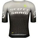 Scott スコット RC Scott-Sram Race Jersey 半袖ジャージ 自転車ウェア 自転車 ロードバイク マウンテンバイク クロスカントリー MTB にも おすすめ (AMACLUB)上着のみ