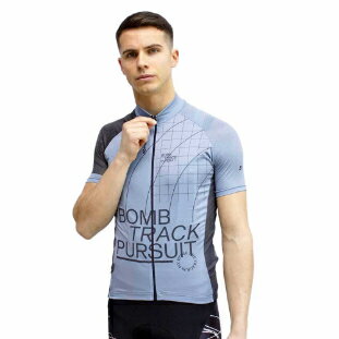 ＼全品P5倍★6/20(金)限定／Bombtrack Grids And Guides Short Sleeve Jersey ショートスリーブ 半袖ジャージ 自転車ウェア 自転車 ロードバイク マウンテンバイク クロスカントリー MTB にも おすすめ (AMACLUB)上着のみ