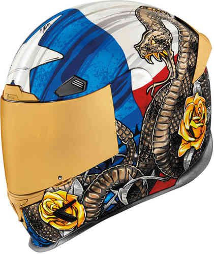 【3XLまで】Icon アイコン Airframe Pro Tejas Libre Helmet フルフェイスヘルメット ライダー バイク レーシング ツーリングにも かっこいい 大きいサイズあり おすすめ (AMACLUB)