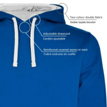 【3XLまで】Kruskis MTB Fingerprint Two-Colour Hoodie カジュアルプルパーカー フーディ バイクウェア オートバイ バイク ツーリング カジュアル アウトドア にも おすすめ (AMACLUB) 3