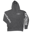 \全品5000円クーポン★5/1(木) エントリー/Sunday Box Pigment Hoodie カジュアルプルパーカー フーディ バイクウェア オートバ...