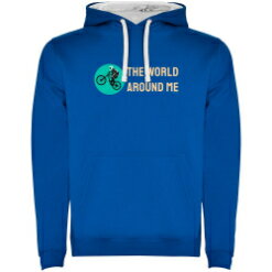 【3XLまで】Kruskis The World Around Me Two-Colour Hoodie カジュアルプルパーカー フーディ バイクウェア オートバイ バイク ツーリング カジュアル アウトドア にも おすすめ (AMACLUB)