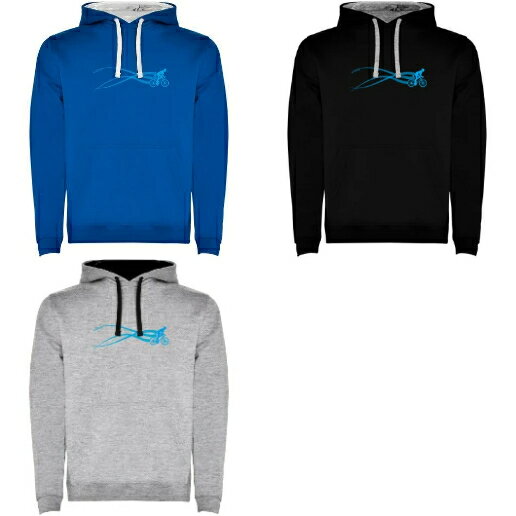 \全品1500円OFF★11/26(水)限定Bフライデー /【3XLまで】Kruskis Stella Bike Two-Colour Hoodie 女性用 カ...