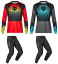 \全品2000円クーホン+P5倍★5/10(土)限定/Fox Racing フォックス Ranger Revise MTB Jersey 自転車ジャージ 上下セ...