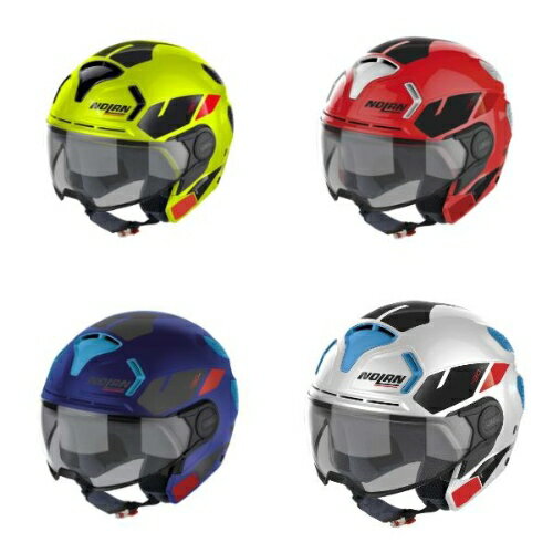 Nolan ノーラン N30-4 T Blazer Open Face Helmet ジェットヘルメット オープンフェイスヘルメット ライダー バイク レーシング ツーリングにも かっこいい 小さいサイズあり おすすめ (AMACLUB)