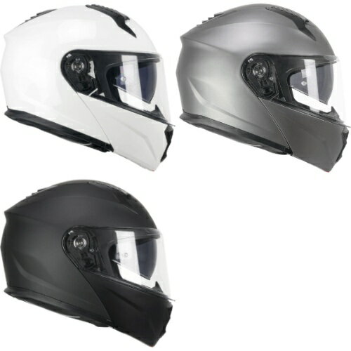 【フリップアップ】【ダブルバイザー】Ska-p 5THA Falcon Mono Modular Helmet モジュラーヘルメット フルフェイスヘルメット ライダー バイク オートバイ レーシング ツーリングにも おすすめ (AMACLUB)