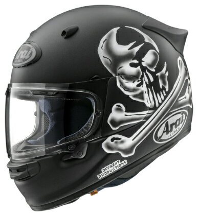 Arai アライ Contour-X Hayes Jolly Roger Helmet フルフェイスヘルメット ライダー バイク オートバイ レーシング ツーリングにも かっこいい おすすめ (AMACLUB)