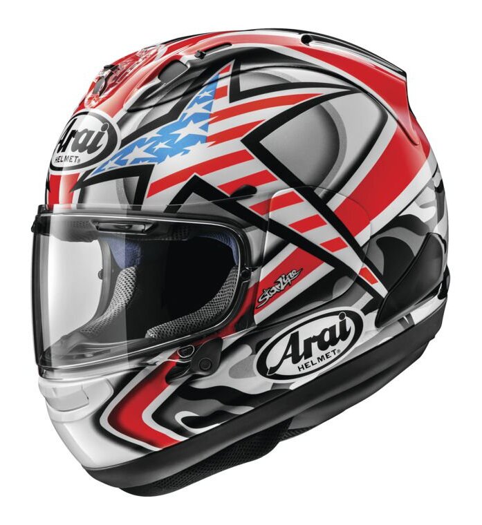 Arai アライ Corsair-X Hayden Laguna Helmet フルフェイスヘルメット ライダー バイク オートバイ レーシング ツーリングにも かっこいい おすすめ (AMACLUB)