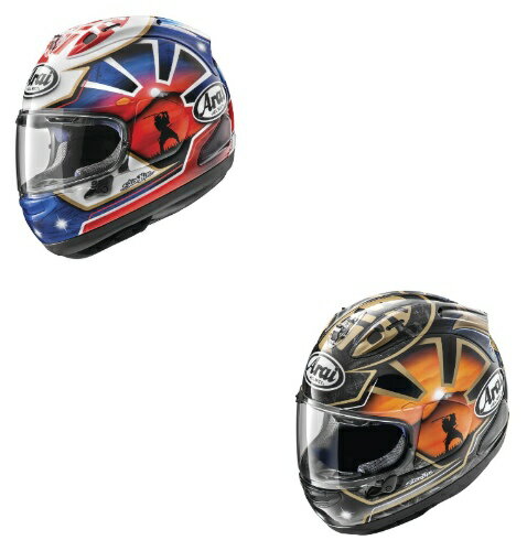 Arai アライ Corsair-X Pedrosa Samurai 2 Helmet フルフェイスヘルメット ライダー バイク オートバイ レーシング ツーリングにも かっこいい おすすめ (AMACLUB)