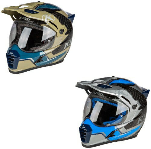 【3XLまで】Klim クライム Krios Pro Ventura Helmet フルフェイスヘルメット シールド付 オフロードヘルメット バイク アドベンチャー ライダー バイク ツーリングにも かっこいい おすすめ (AMACLUB)