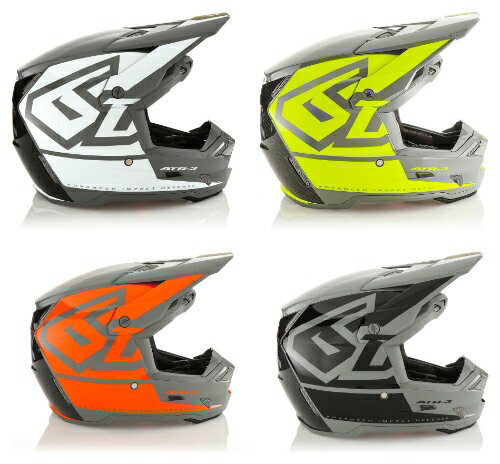 6D ATR-3 Hex Helmetヘルメット オフロード モトクロスヘルメット ライダー バイク かっこいい おすすめ (AMACLUB)