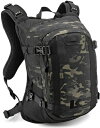 Kriega クリーガ R15 Multicam Black Backpack バックパック リュックサック バッグ オートバイ ライダー バイク ツーリング オフロード サイクリング アウトドア レジャー にも おすすめ (AMACLUB)