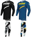 \全品2000円クーホン+P5倍★5/10(土)限定/Thor ソアー Sportmode Brave Jersey モトクロスジャージ オフロードジャージ&パ...