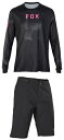 \全品P5倍★7/14(月)限定/Fox Racing フォックス Ranger Taunt MTB Jersey MTBジャージ&ショートパンツ 上下セット ライダー バイク 自転車 サイクリング マウンテンバイク ロードバイク BMX MTB おすすめ (AMACLUB)