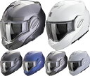 \全品1000円クーホン゜★8/7(木)限定/【フリップアップ】【ダブルバイザー】Scorpion スコーピオン Exo-Tech Evo Pro Solid Helmet フルフェイスヘルメット ライダー バイク オートバイ レーシング ツーリング にも かっこいい おすすめ (AMACLUB)