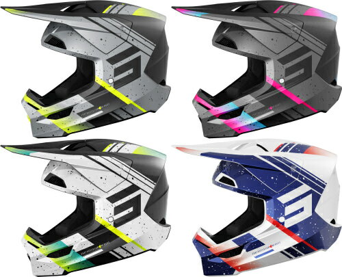 ＼最大41倍 感謝祭★11/14(金)10時〜／Shot Race Gear ショット レース ギア Furious Mirage Motocross Helmet ヘルメット オフロード モトクロスヘルメット ライダー かっこいい おすすめ (AMACLUB)