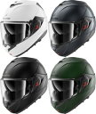 Shark シャーク Oxo Blank Helmet モジュラーヘルメット フルフェイス ジェットヘルメット ライダー バイク オートバイ ツーリング 街乗り にも かっこいい おすすめ (AMACLUB)(2)