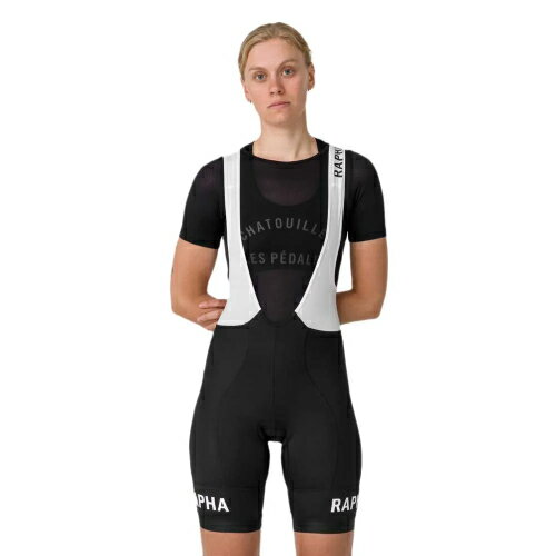 \全品1500円OFF★11/26(水)限定Bフライデー /Rapha Pro Team Training bib shorts 女性用 ビブショーツ 自転車パ...