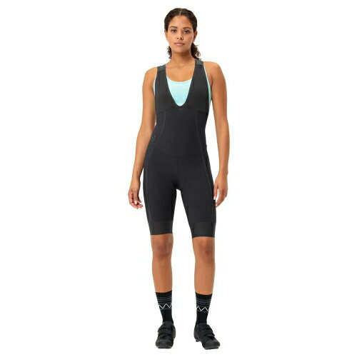 \全品1500円OFF★11/26(水)限定Bフライデー /VAUDE Furka bib shorts 女性用 ビブショーツ 自転車パンツ サイクルウェア サ...
