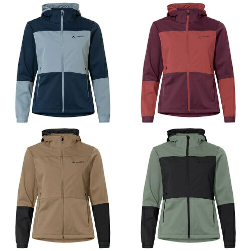 \全品1500円OFF★11/26(水)限定Bフライデー /VAUDE Qimsa Softshell jacket 女性用 ライディングジャケット バイクウェ...