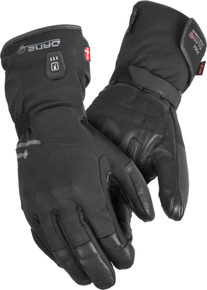 ＼全品P5倍★6/15(日)限定／DANE Inuit heated WP Winter Motorcycle Gloves Set ヒーター付き防水冬用バイク用グローブ セット ライダー バイク オートバイ レーシング ツーリング 街乗り にも おすすめ (AMACLUB)