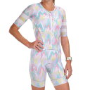 \全品P5倍★7/14(月)限定/【女性用】Zoot ズート Aero Full Zip Dream Short Sleeve Trisuit 女性用 トライア...
