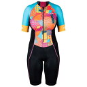 \全品5000円クーポン★5/1(木) エントリー/【女性用】HUUB Her Spirit Short Sleeve Trisuit 女性用 トライアスロンス...