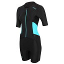\全品5000円クーポン★5/1(木) エントリー/【女性用】Zone3 Activate Short Sleeve Trisuit 女性用 トライアスロンスー...
