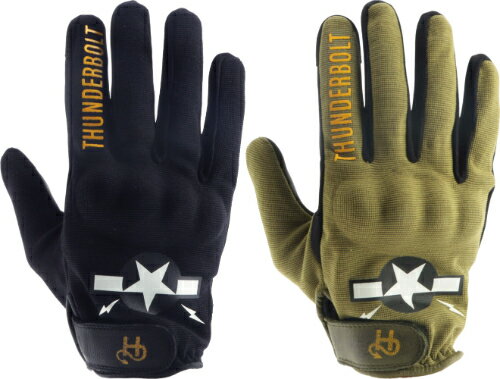 Helstons ヘルストン Thunderbolt Motorcycle Gloves ライディンググローブ バイクグローブ 手袋 バイク オートバイ レーシング ツーリング 街乗り にも タッチスクリーン おすすめ (AMACLUB)